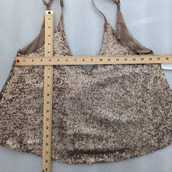 TOBI Sequin Tank Top NEW Small Swiftie Y2K Party Disco Evening Concert Feminine - Picture 4 of 7